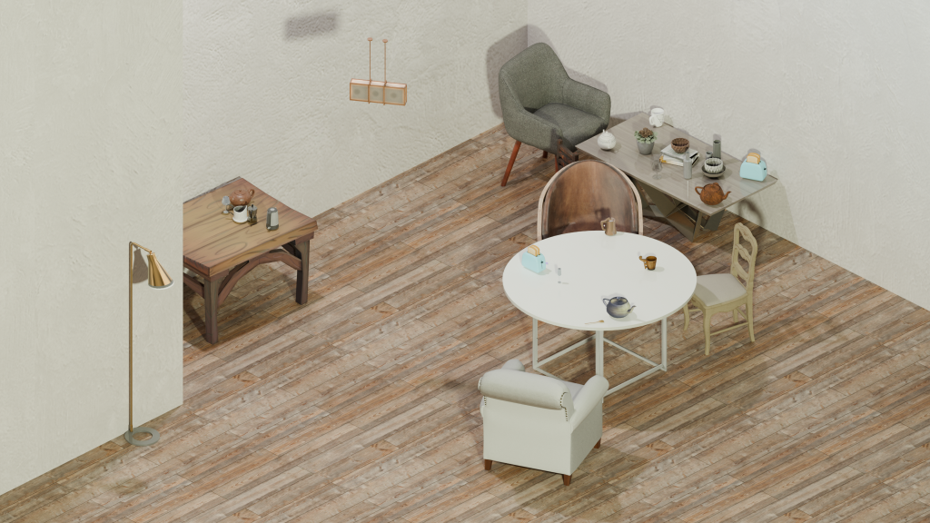 PARSE-10K dataset example scene.