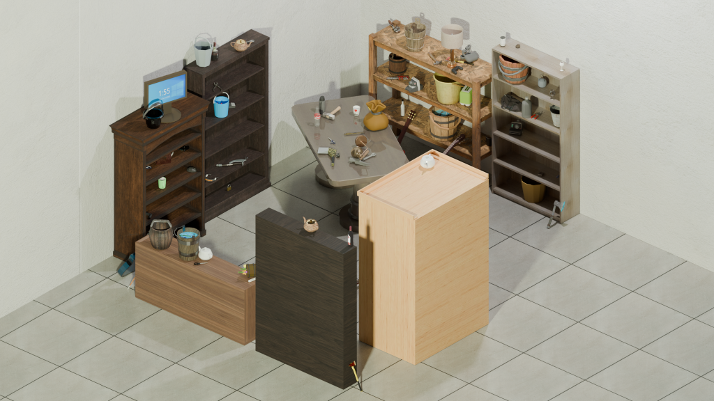 PARSE-10K dataset example scene.